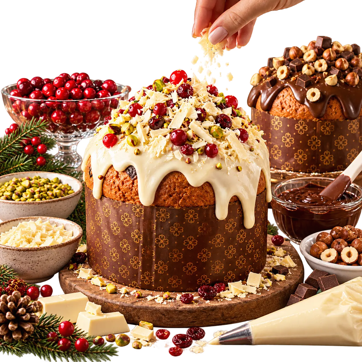 Panettone Genuss Atelier™ – Finish und Dekoration