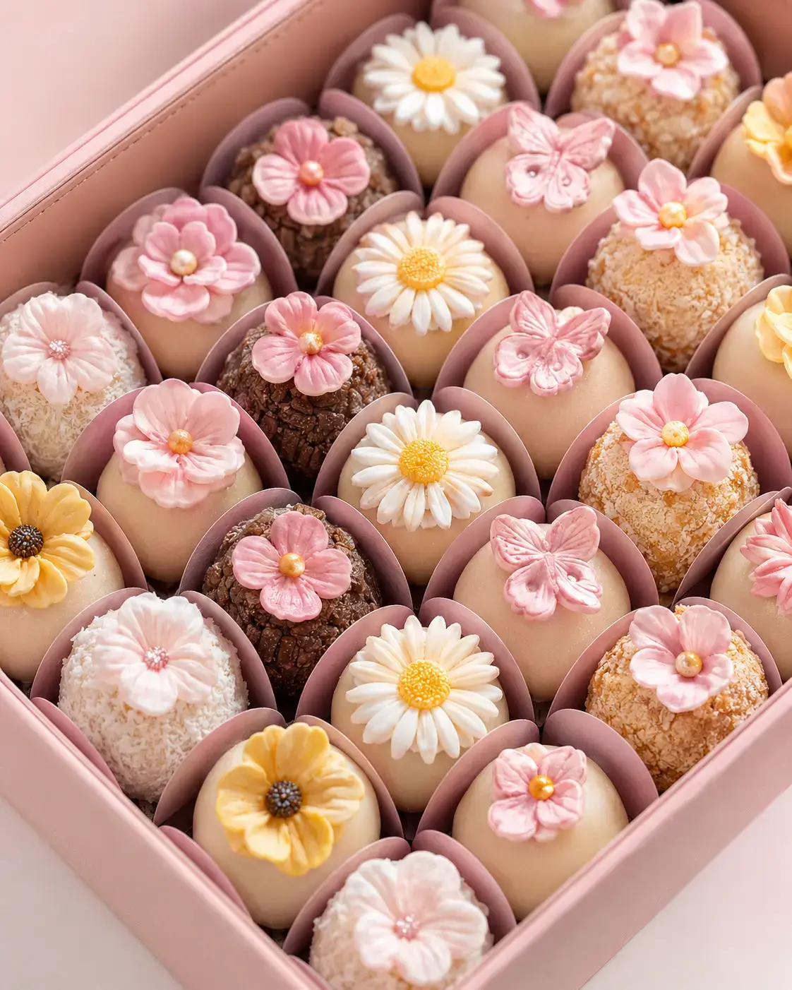 Brigadeiros floraux